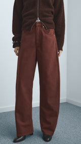 Mango jeans carol in terracotta - Image 1