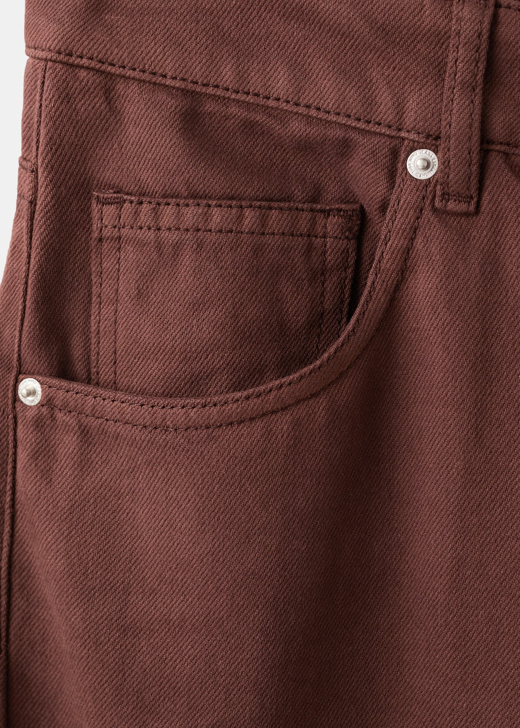 Mango jeans carol in terracotta - Image 3