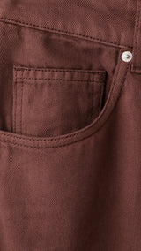 Mango jeans carol in terracotta - Image 3