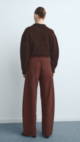 Mango jeans carol in terracotta - Image 6