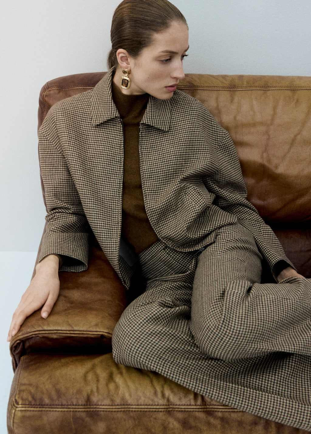 Mango jacket gina in camel - Image 4