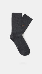 Mango socks toucan in grey - Image 1