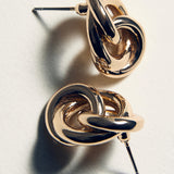 Mango earrings sol in gold - Image 3