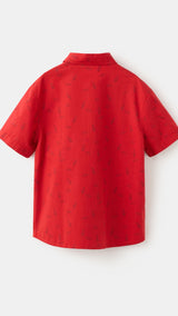Mango shirt surf in red - Image 6