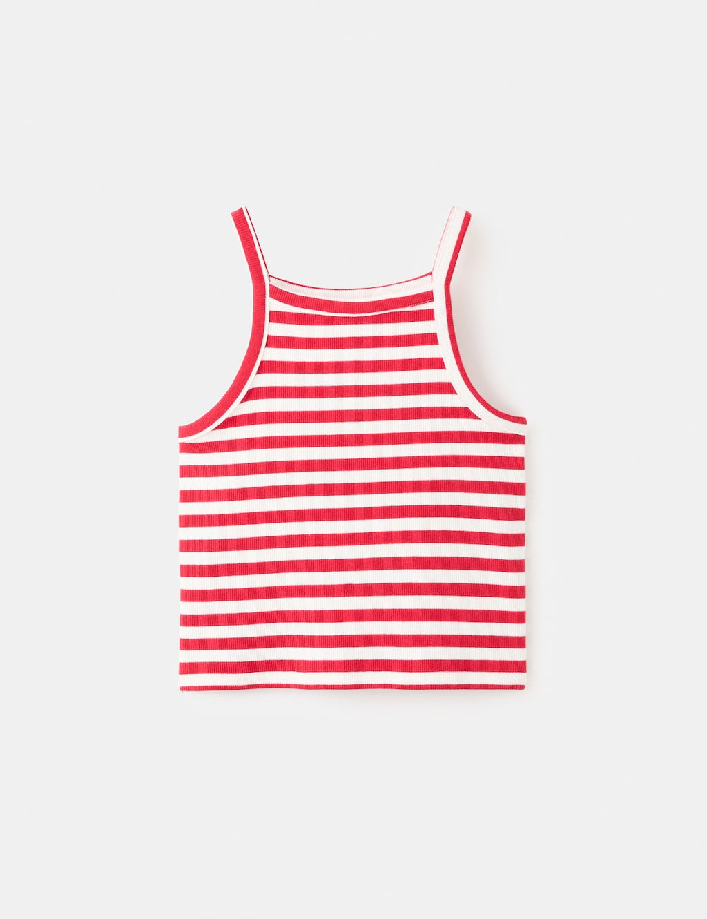 Mango t-shirt ribrset in red - Image 2