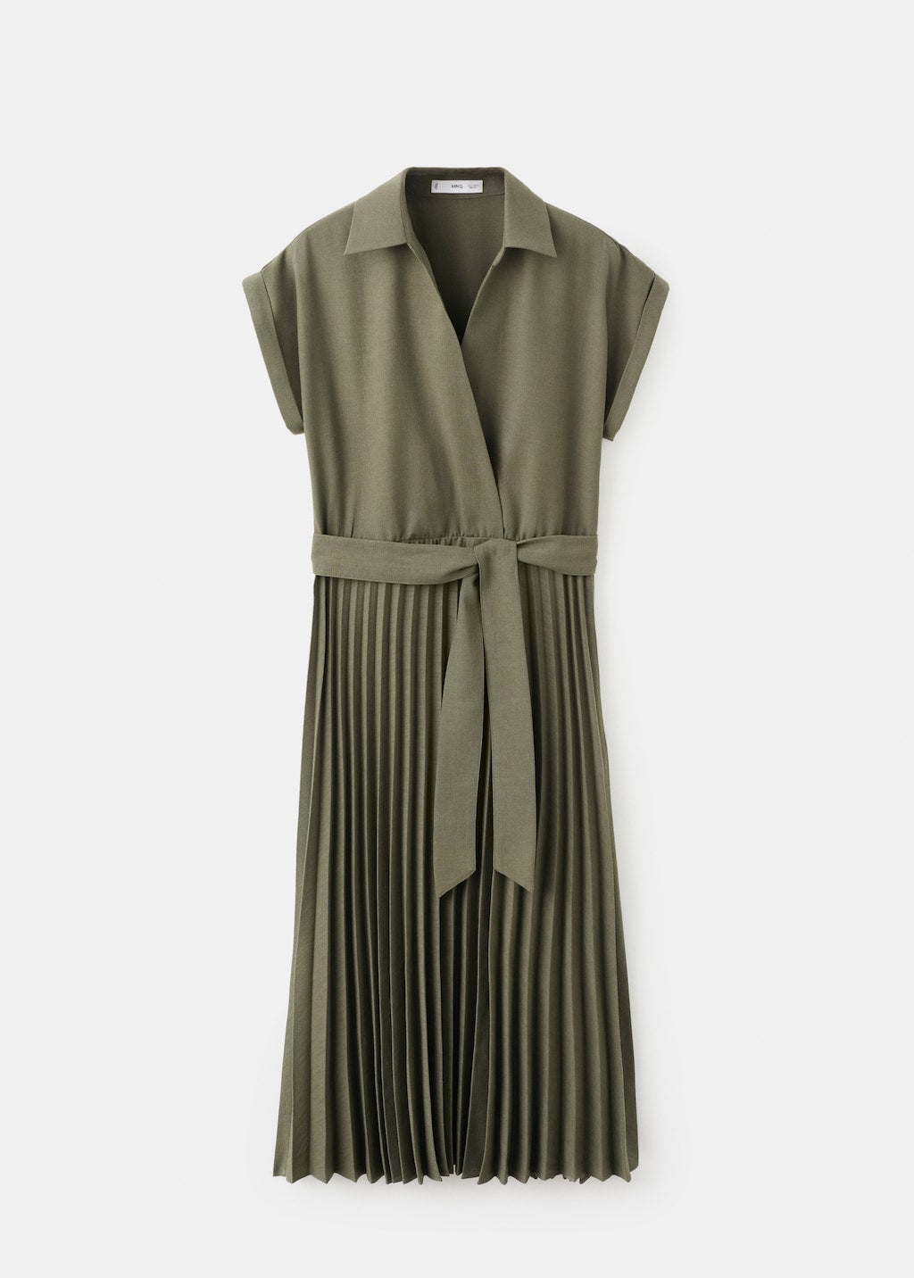 Mango dress esther in khaki - Image 2