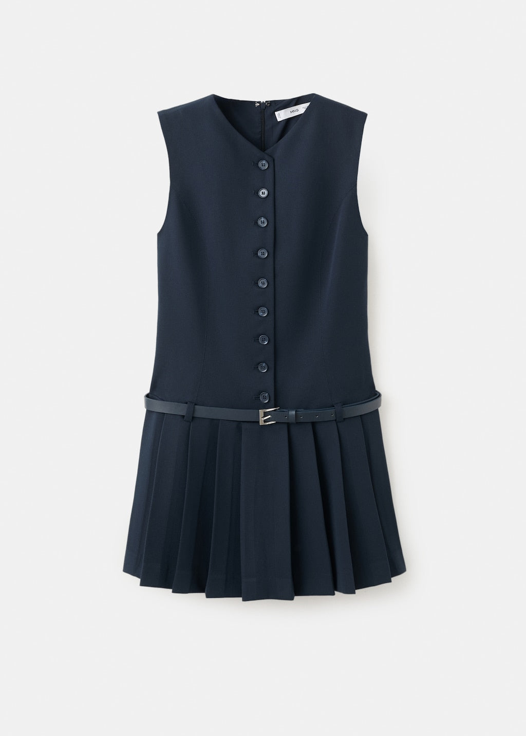 Mango dress cole in navy - Image 2