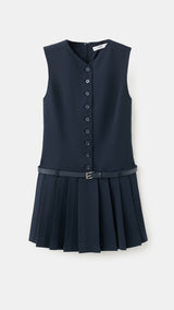 Mango dress cole in navy - Image 2