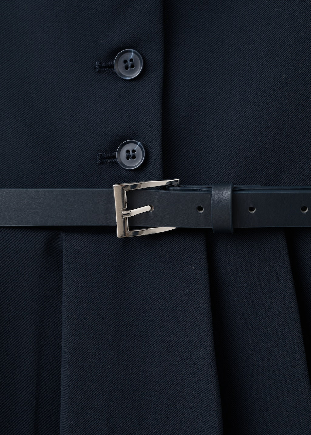 Mango dress cole in navy - Image 3