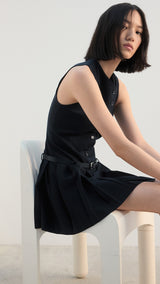 Mango dress cole in navy - Image 4