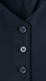 Mango dress cole in navy - Image 5