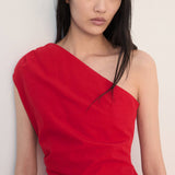 Mango dress cindy in red-004