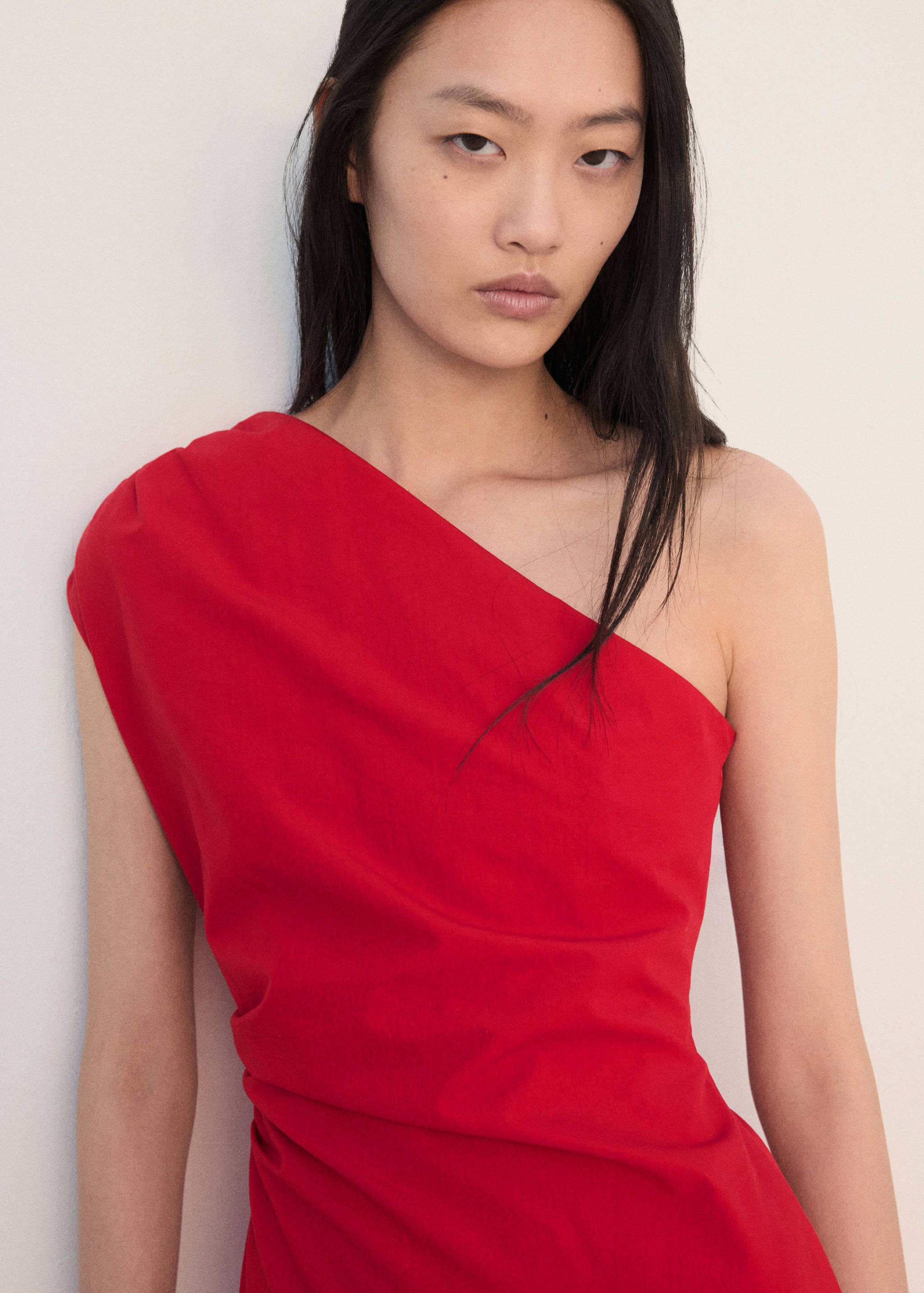 Mango dress cindy in red-004