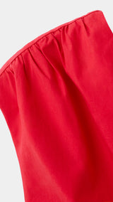 Mango dress cindy in red-023