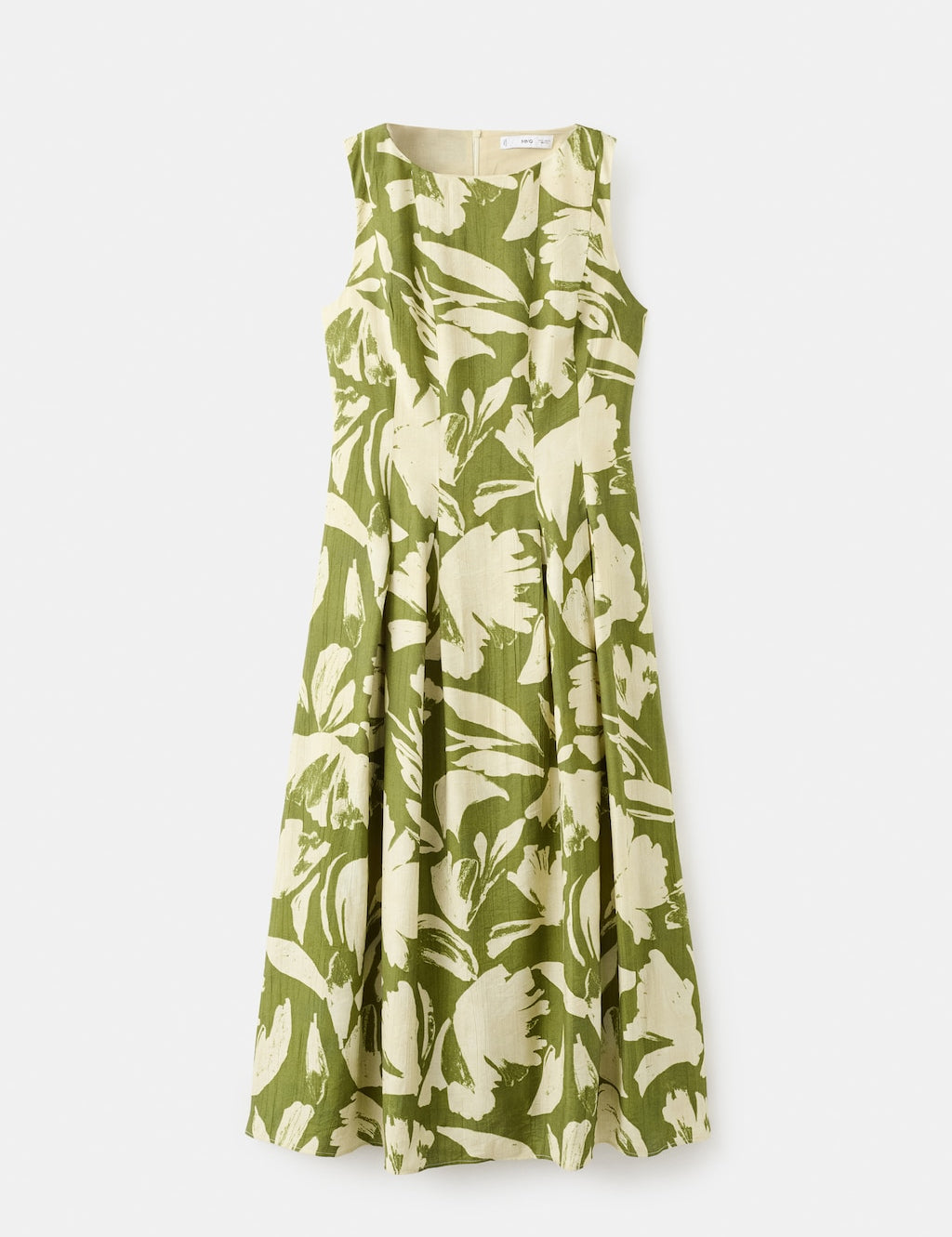 Mango dress spin in green - Image 2