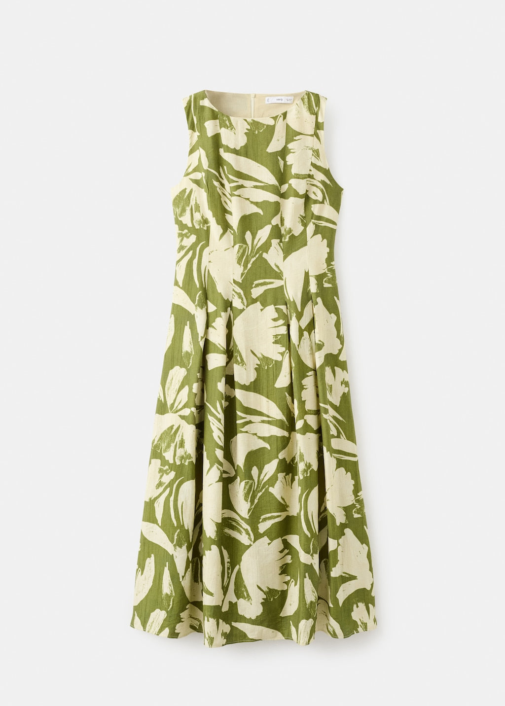 Mango dress spin in green - Image 2