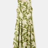 Mango dress spin in green - Image 2