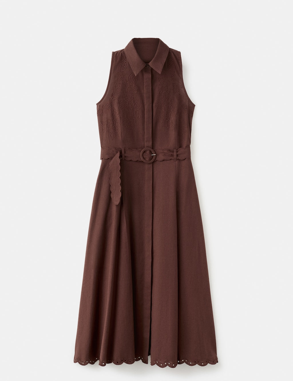 Mango dress bloomer in brown - Image 2