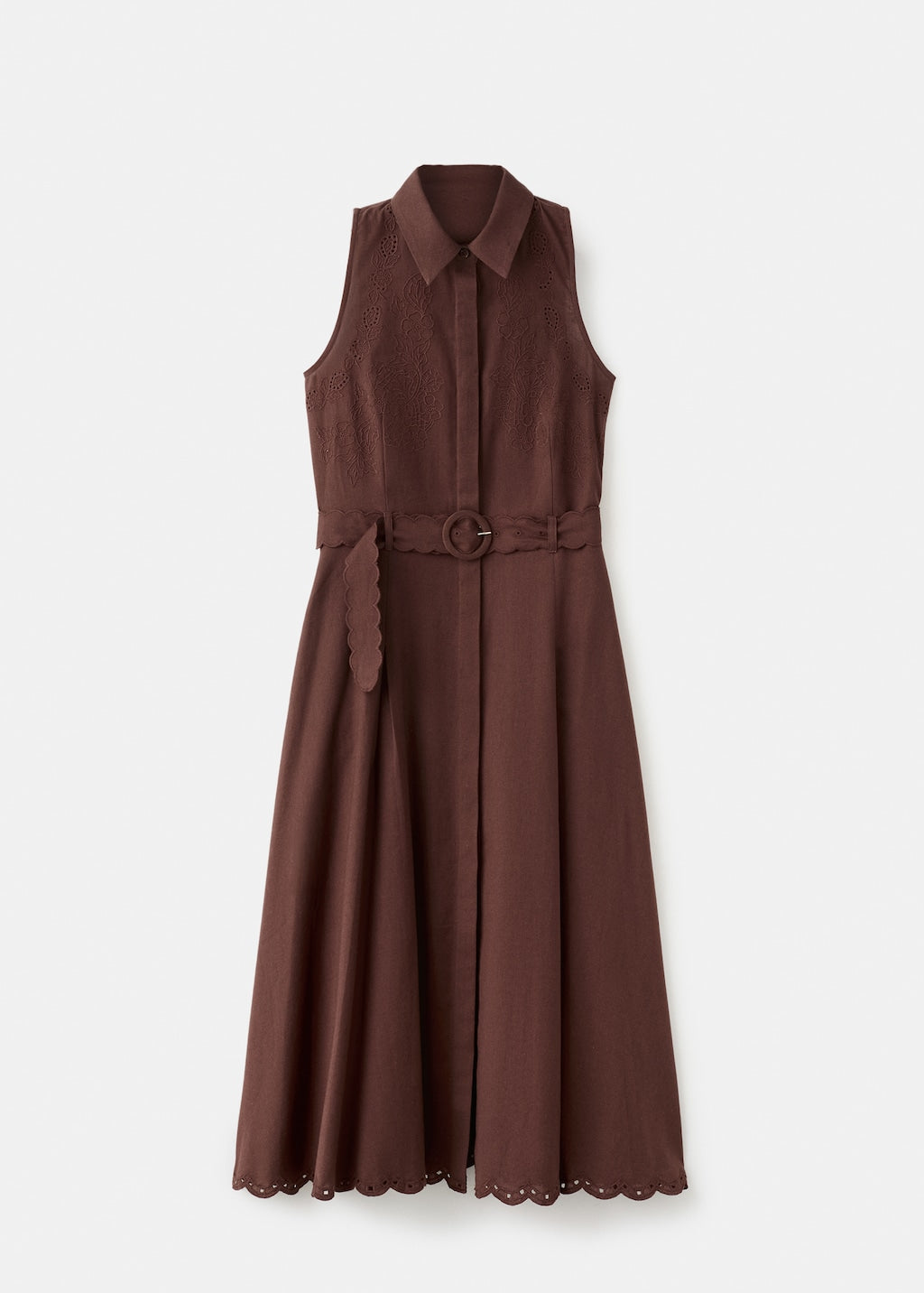 Mango dress bloomer in brown - Image 2