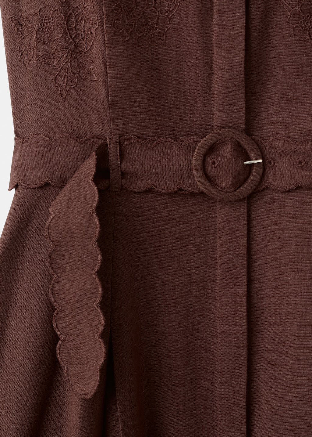 Mango dress bloomer in brown - Image 3