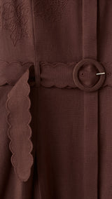 Mango dress bloomer in brown - Image 3
