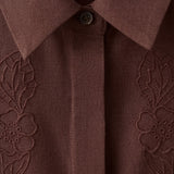 Mango dress bloomer in brown - Image 5