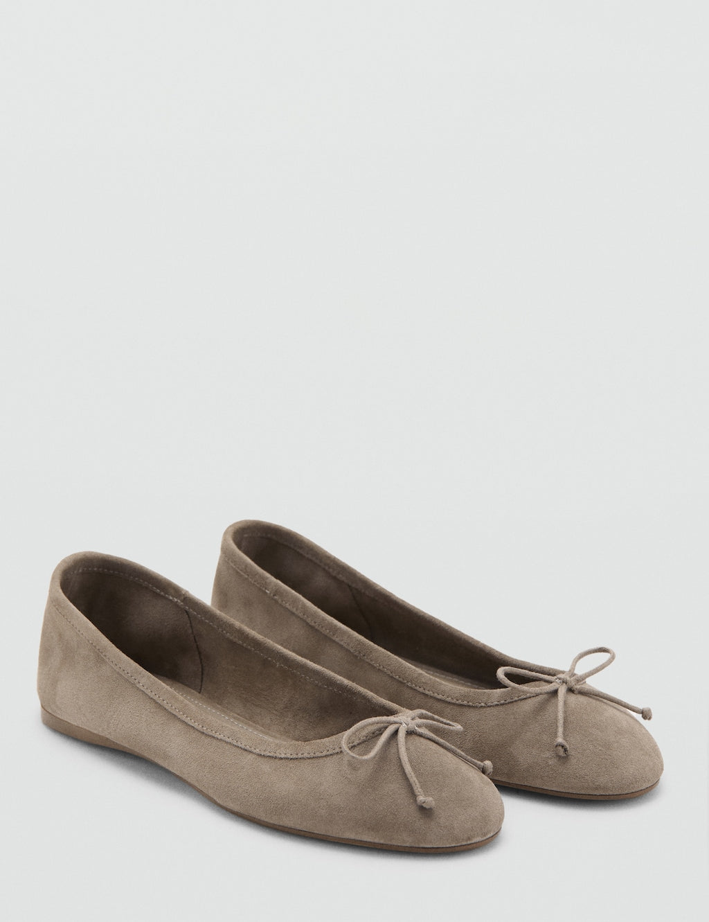Mango shoes plano1 in taupe - Image 1