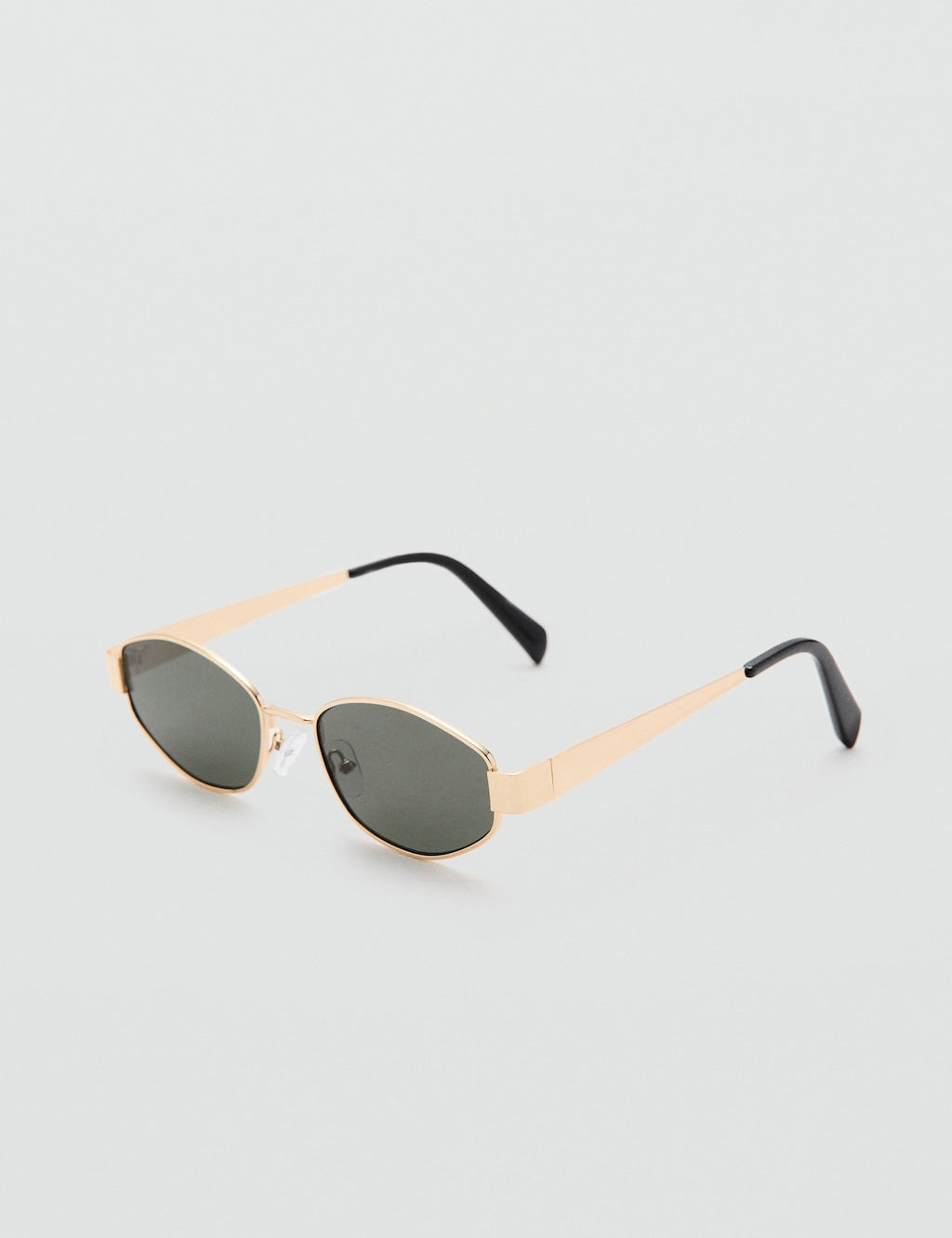 Mango sunglasses esme in gold - Image 1