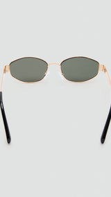 Mango sunglasses esme in gold - Image 3
