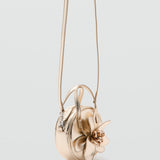 Mango mini bag gigi in gold - Image 1