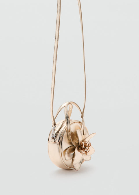 Mango mini bag gigi in gold