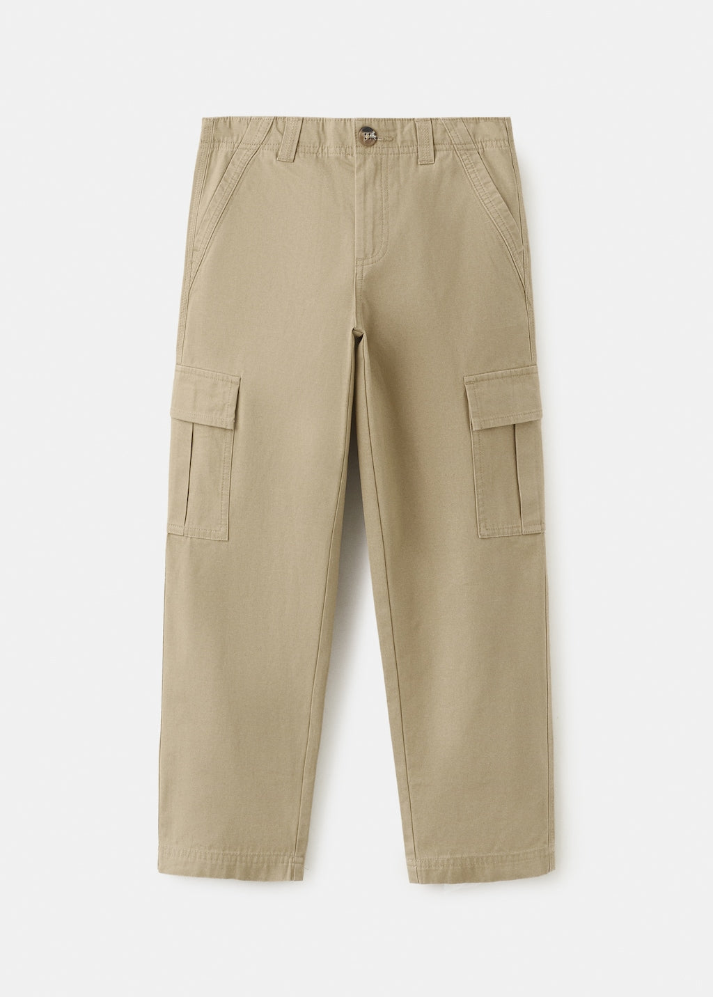 Mango trousers marte in sand - Image 1