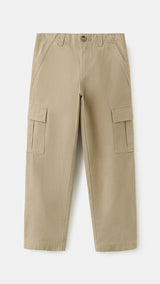 Mango trousers marte in sand - Image 1