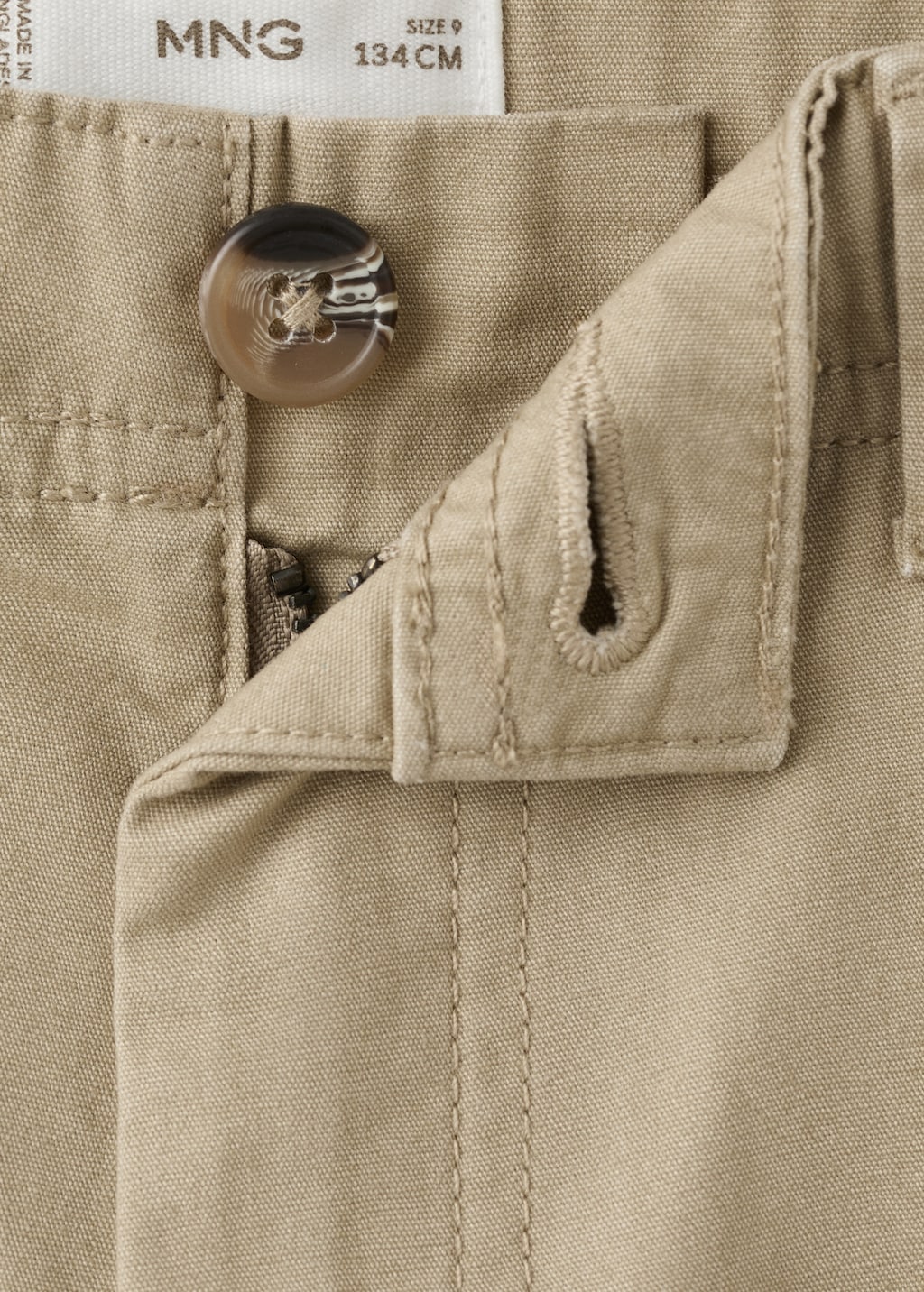 Mango trousers marte in sand - Image 3
