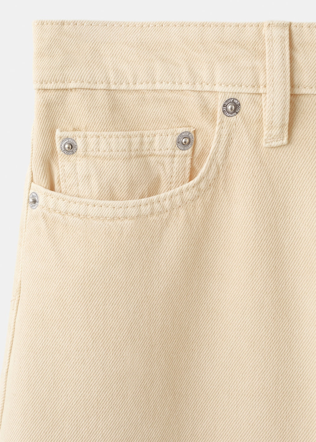 Mango jeans iris in vanilla - Image 3