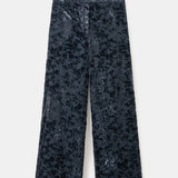 Mango trousers salva in midnight blue - Image 2