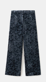 Mango trousers salva in midnight blue - Image 2