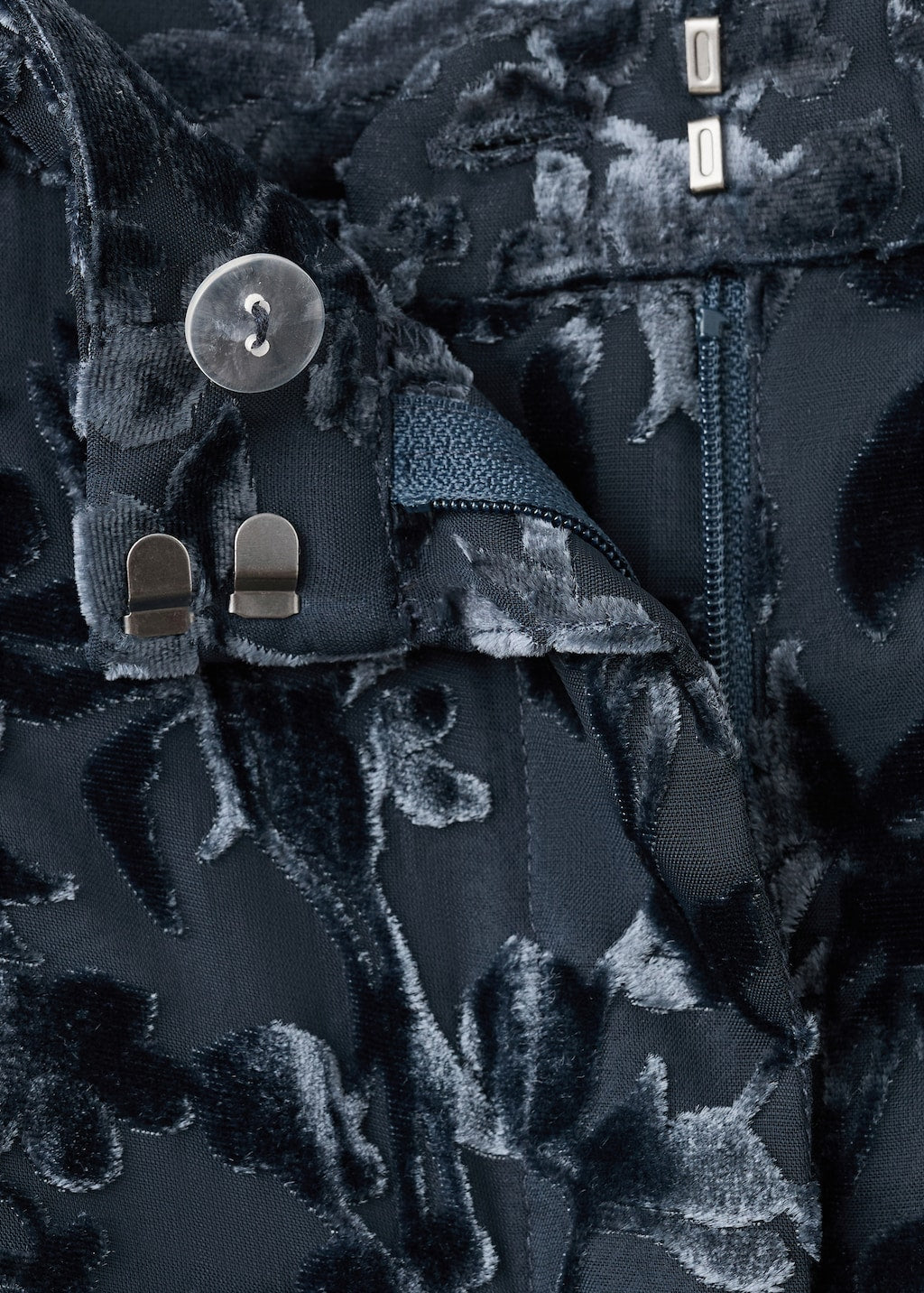 Mango trousers salva in midnight blue - Image 6