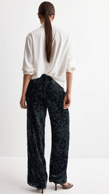 Mango trousers salva in midnight blue - Image 7