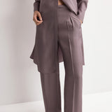Mango trousers mina in pastel pink - Image 1