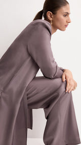 Mango trousers mina in pastel pink - Image 4