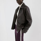 Mango trousers sophie in wine-008