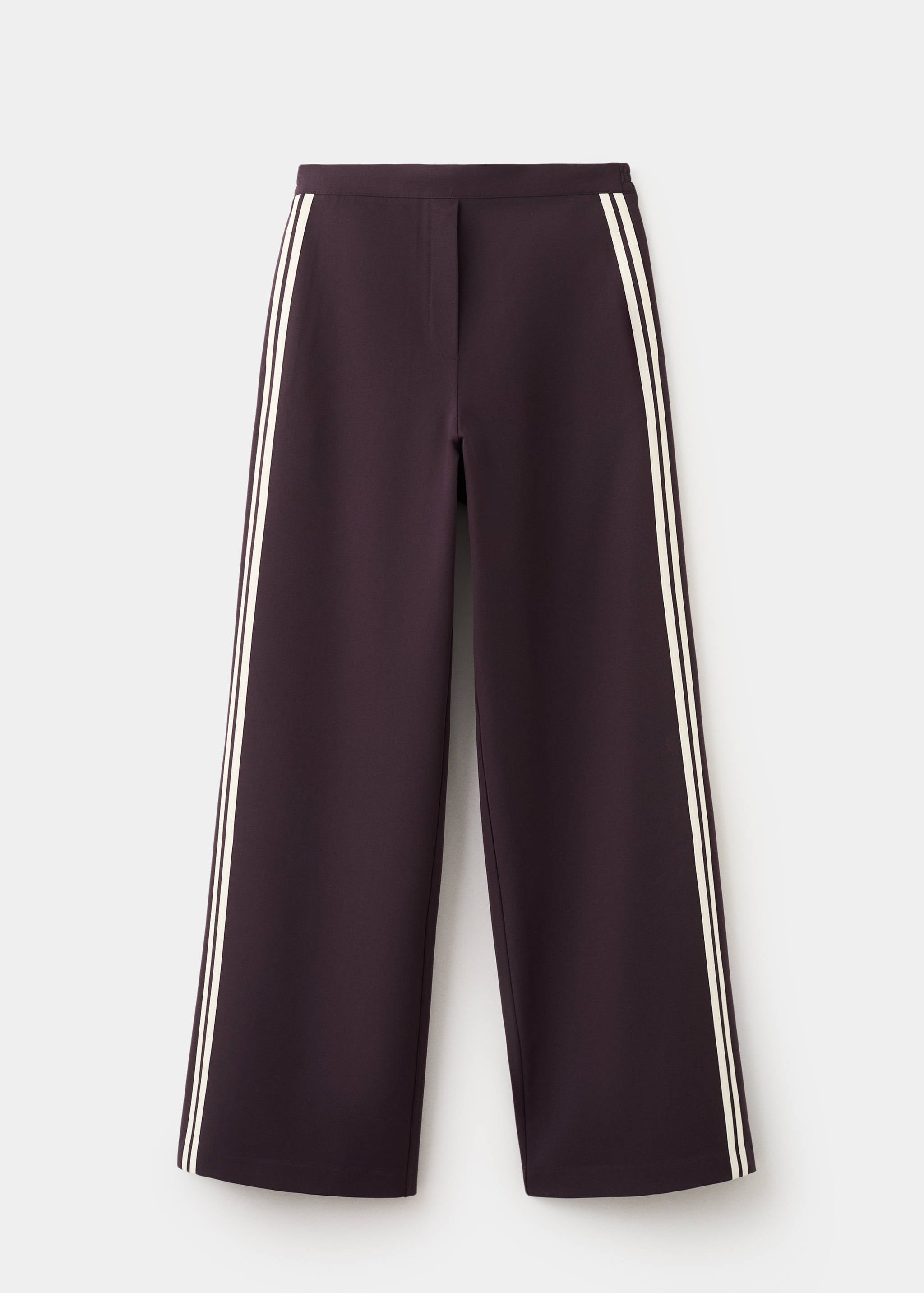 Mango trousers sophie in wine-021