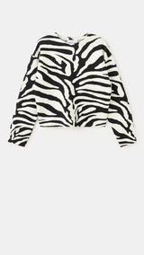 Mango sweater cebrina in black - Image 2