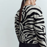 Mango sweater cebrina in black - Image 6