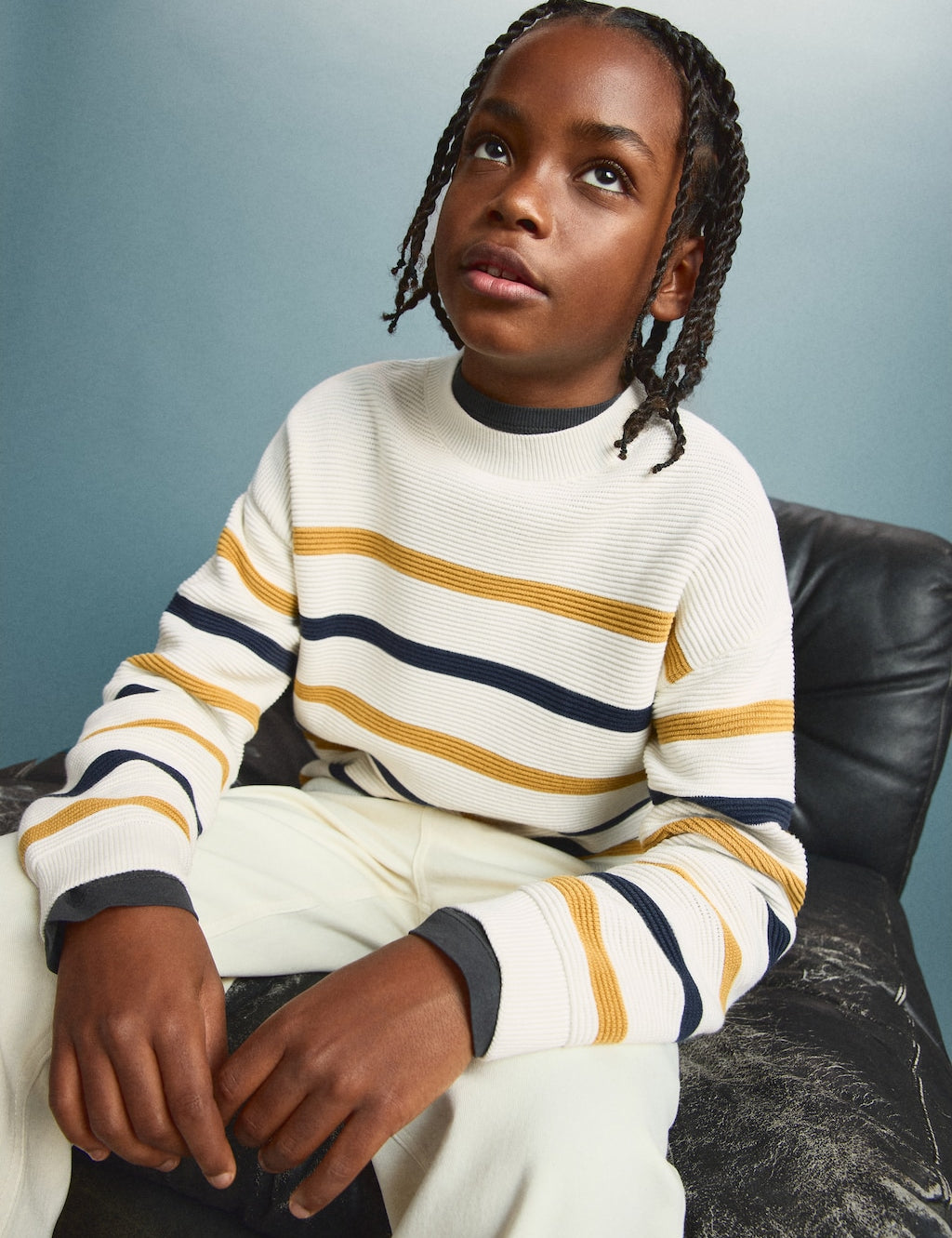 Mango sweater tom in mustard - Image 1