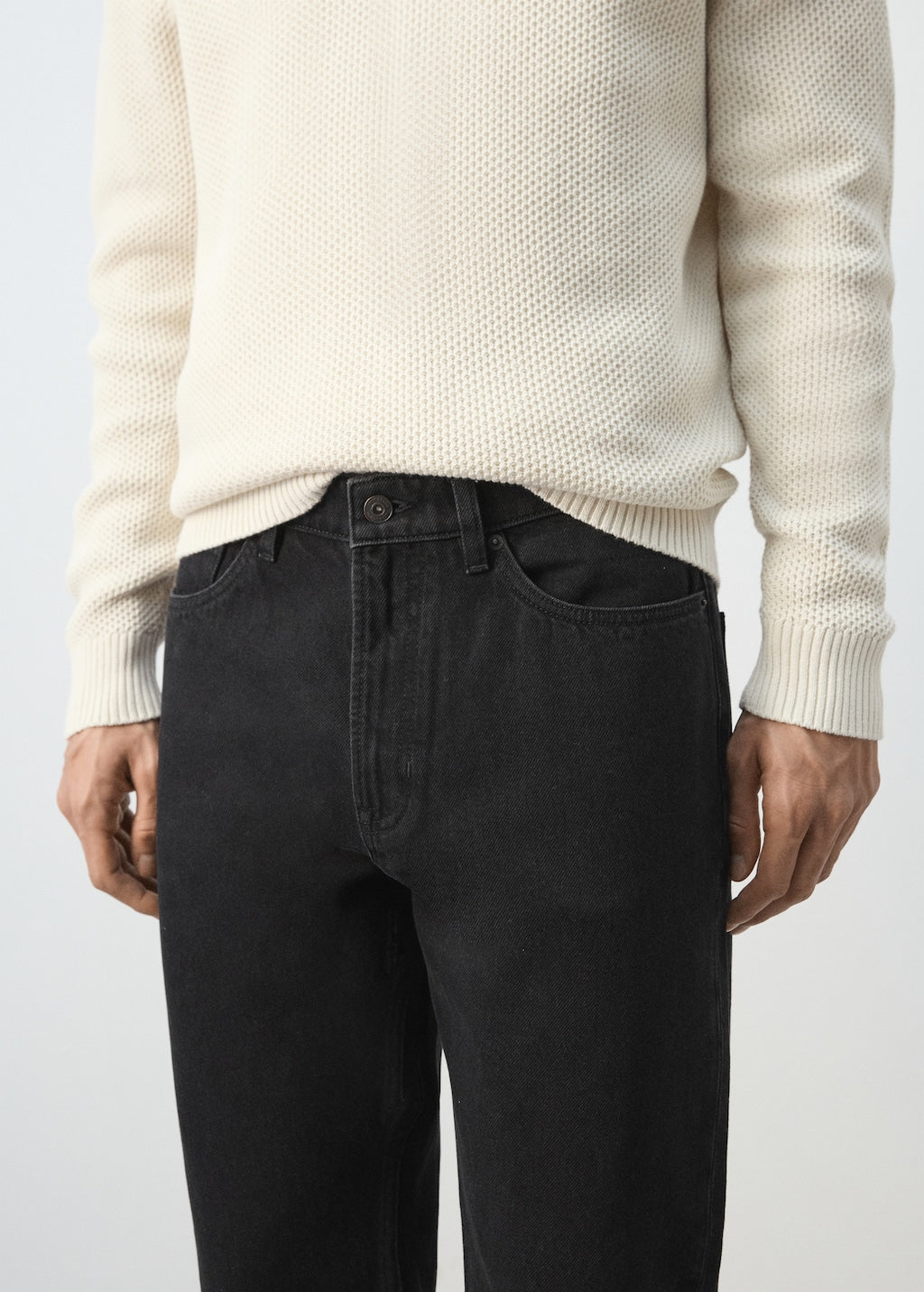 Mango jeans sammy in black denim - Image 4
