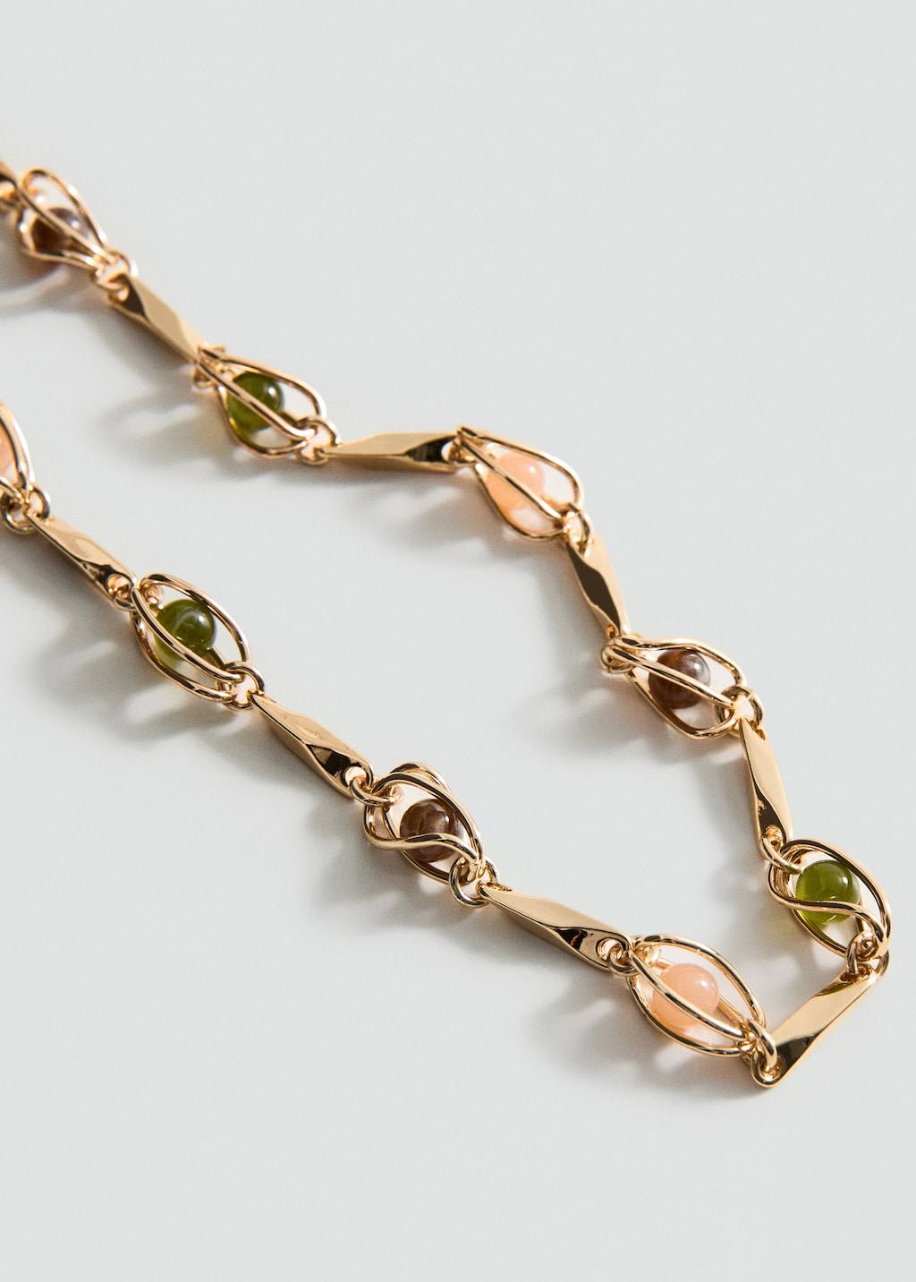 Mango necklace finna in gold - Image 1