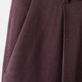 Mango trousers veronica in purple brown - Image 3