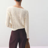 Mango trousers veronica in purple brown - Image 9
